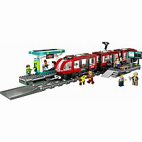 LEGO® City Downtown Streetcar and Station