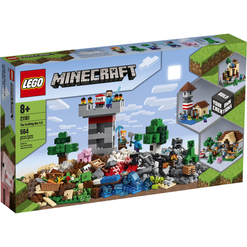 Lego Minecraft The Crafting Box 3 0 Fun Stuff Toys