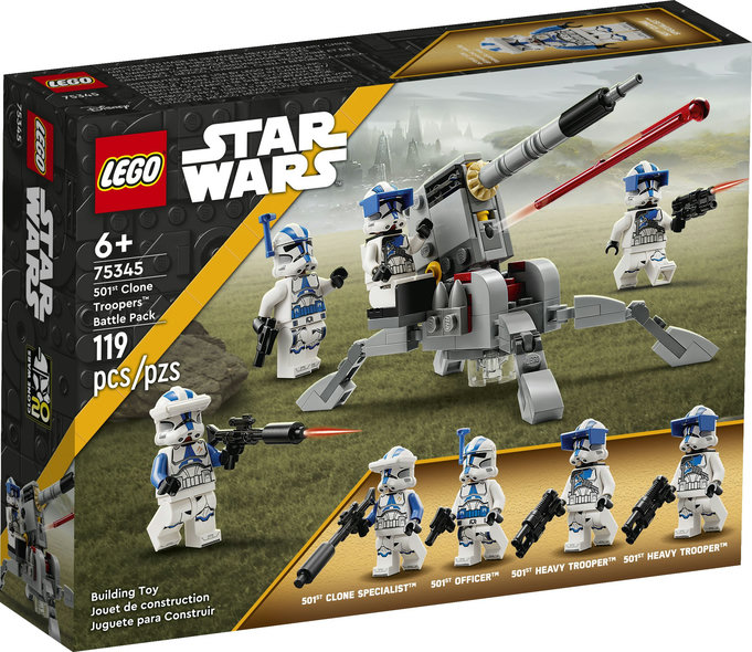 LEGO Star Wars 501st Clone Troopers Battle Fun Stuff Toys