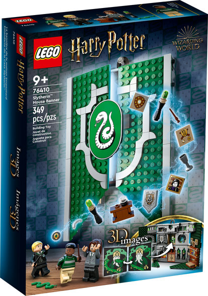 Toys Potter™ Stuff LEGO® Fun - Harry House Banner Slytherin™