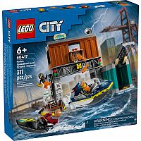 LEGO® City Police Speedboat and Crooks’ Hideout