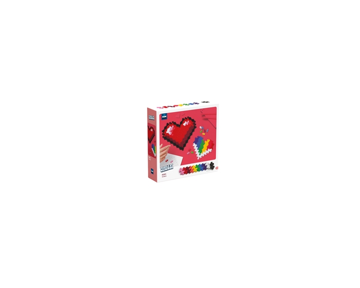 Plus-Plus Puzzle by Number® - 250 PC Hearts - Tools 4 Teaching