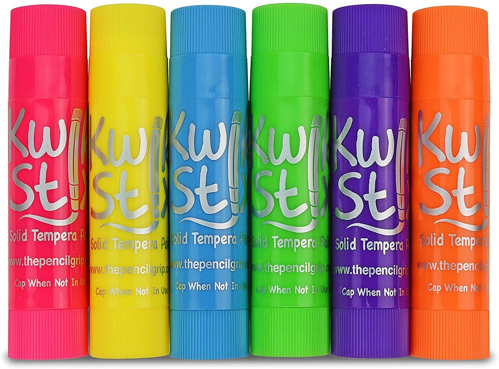 Kwik Stix Tempera Paint Sticks 6 Neon Colors Fun Stuff Toys   610 25ebaead918103 R1 