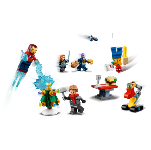 New LEGO Captain Marvel (w/ Accessory) Minifigure - Marvel Advent Cale