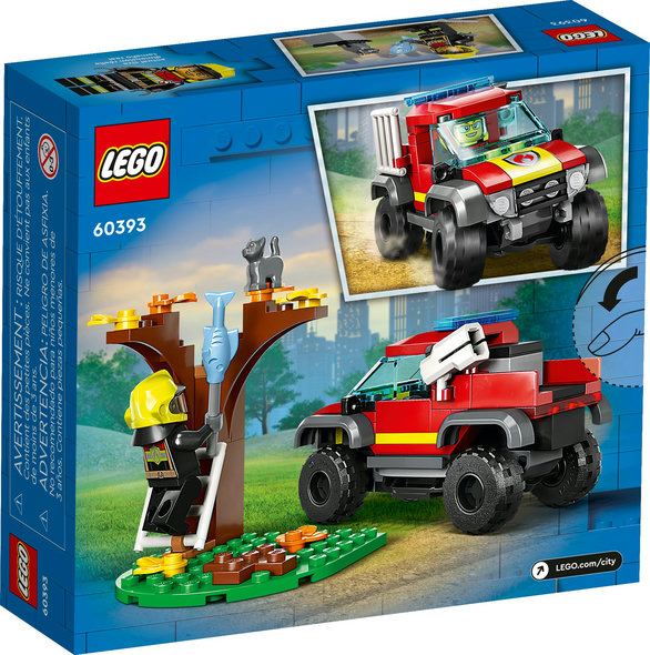 LEGO® City 4X4 Fire Truck Rescue - Fun Stuff Toys