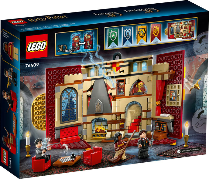 Harry Potter Lego House Gryffindor Lunch Set