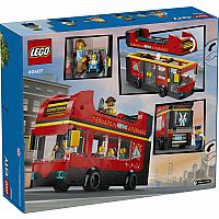 LEGO® City Red Double-Decker Sightseeing Bus