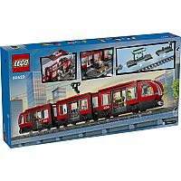 LEGO® City Downtown Streetcar and Station