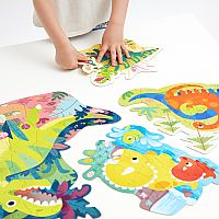 71 pc Hands at Play Dinosaurs Puzzles