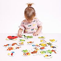 32 pc Progressive Puzzle Tiny Creatures