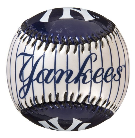 Play Ball Baseball Mascot Yankees - New York Yankees - Magnet