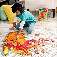 Shiny Dragon Floor Puzzle 55pc