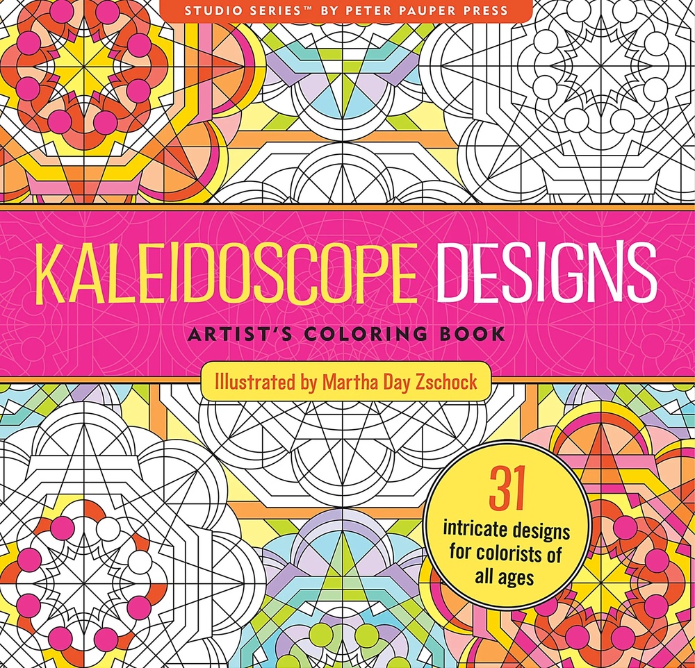 Kaleidoscope Designs Coloring Book Fun Stuff Toys