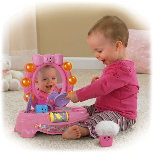 fisher price laugh and learn musical mirror