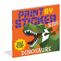 Paint By Sticker Kids Book Dinosaurs
